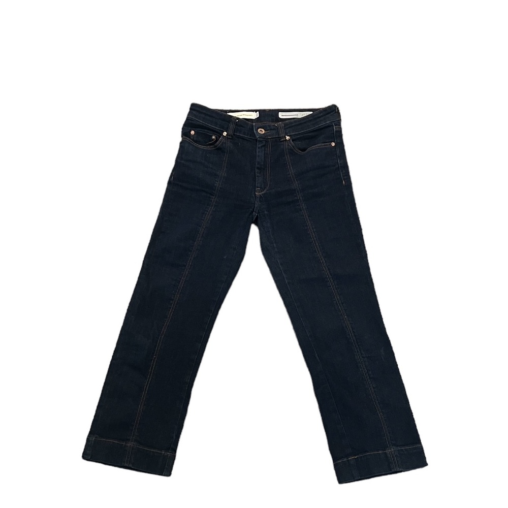 Anthropologie Straight Cropped Jeans